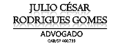 JULIO CÉSAR RODRIGUES GOMES