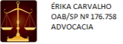 ERIKA CARVALHO DE ANDRADE SOCIEDADE INDIVIDUAL DE ADVOCACIA