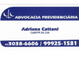 Adriana Cattani Advocacia Previdenciária